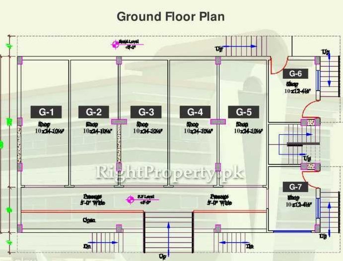 Win Win Square Ground Floor Layout Plan