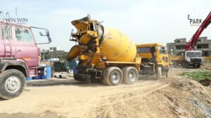 E Park Construction Work In Progress