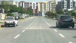 Faisal Town Road View