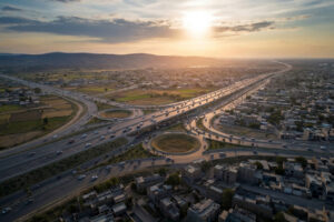 Chakri Road and Real Estate Projects