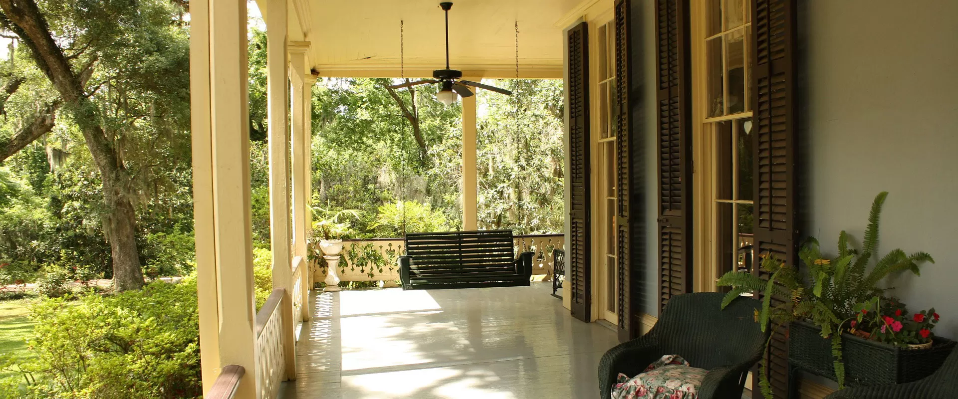 Porch of a House Beautiful View