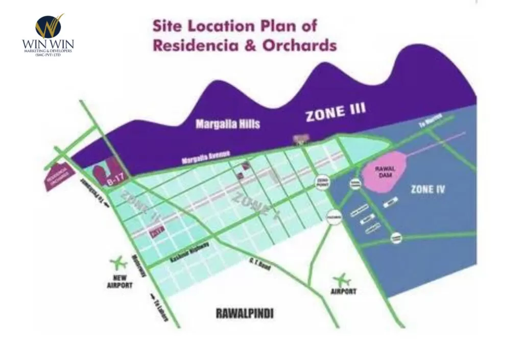 Multi Residencia and Orchards Site Location Plan